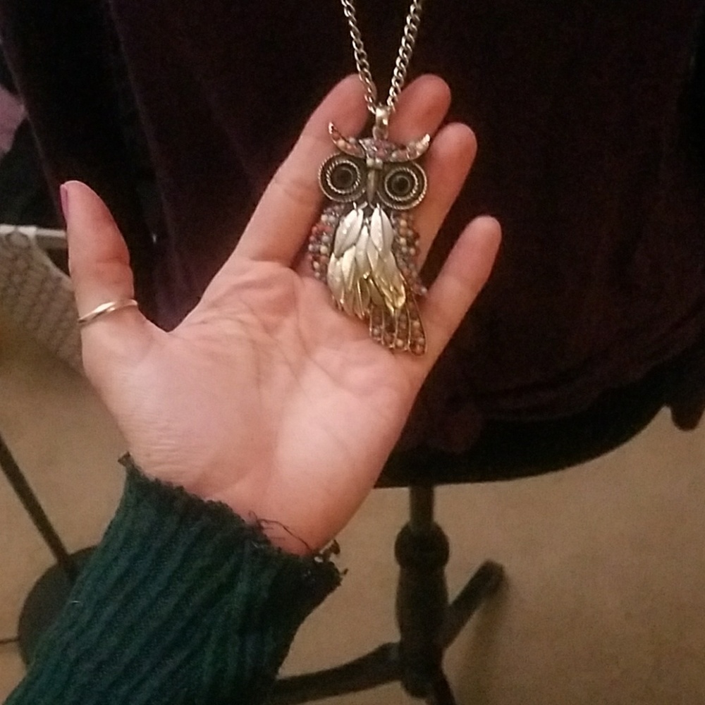 Fashion Owl Necklace